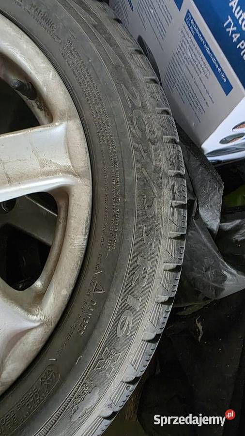 4 kola z oponami zimowymi 16 rozstaw 1125 Mińsk Mazowiecki sprzedam