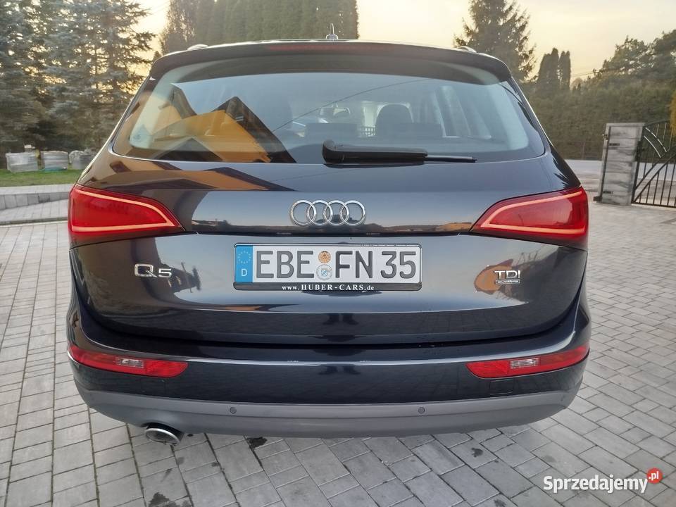 audi q5 20 tdi 177 quattro 4x4 sline skóra skórzana tapicerka Q5