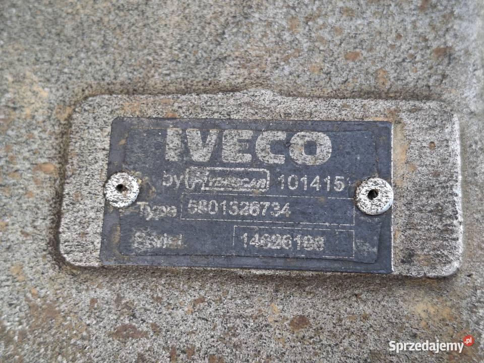 IVECO DAILY PRZYSTAWKA ODBIORU MOCY PTO HYDROCAR lubuskie