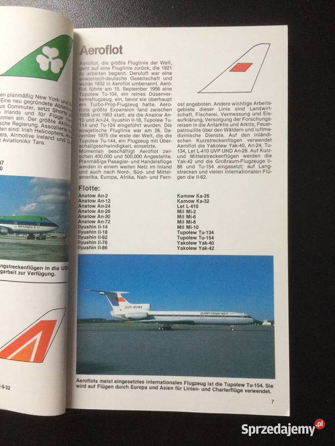 2809 Linie Lotnicze Świata Szczecin sprzedam