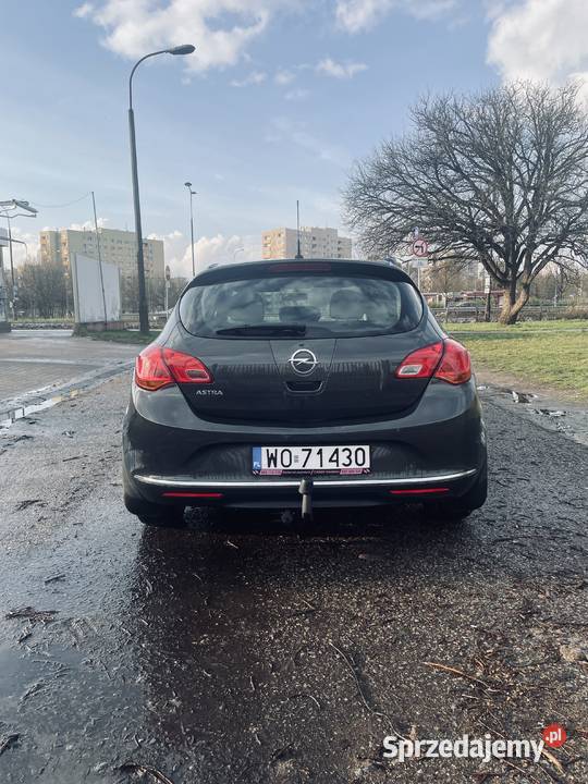 OPEL ASTRA J 2014 14 manualna Warszawa