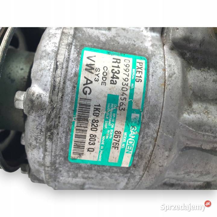 SPRĘŻARKA KLIMATYZACJI VW Golf V 19 TDI Sanden lubelskie Chełm