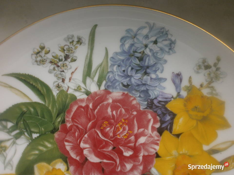 HUTSCHEUREUTHER piękny talerz Zielona Góra