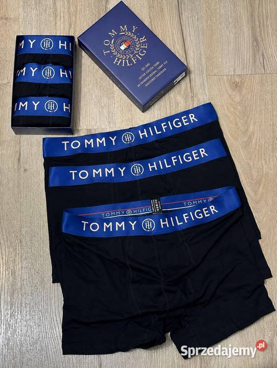 Bokserki Tommy Hilfiger xl czarny Moda i Styl Poznań