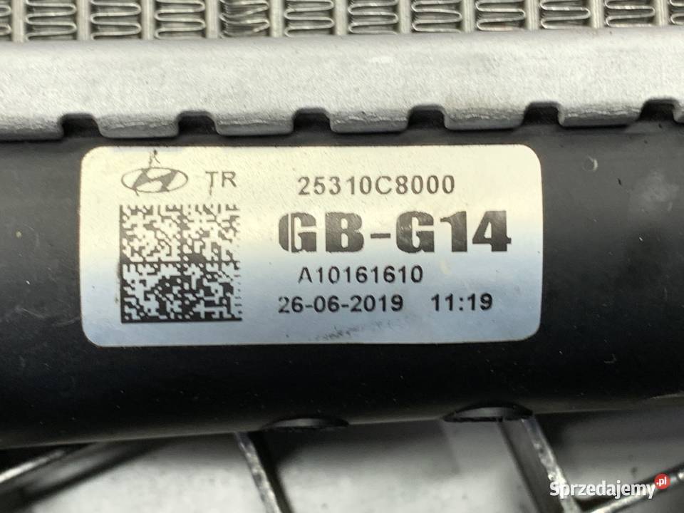 CHŁODNICA WODY HYUNDAI i20 II 12 84 25310C8000