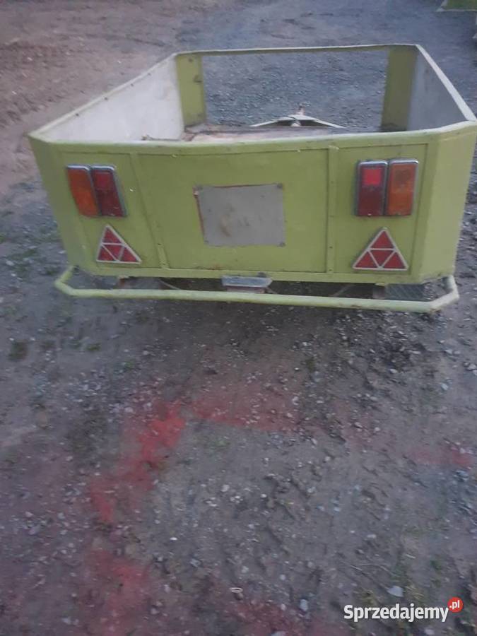 Przyczepka samochodowa ciągnikowa Złotoryja