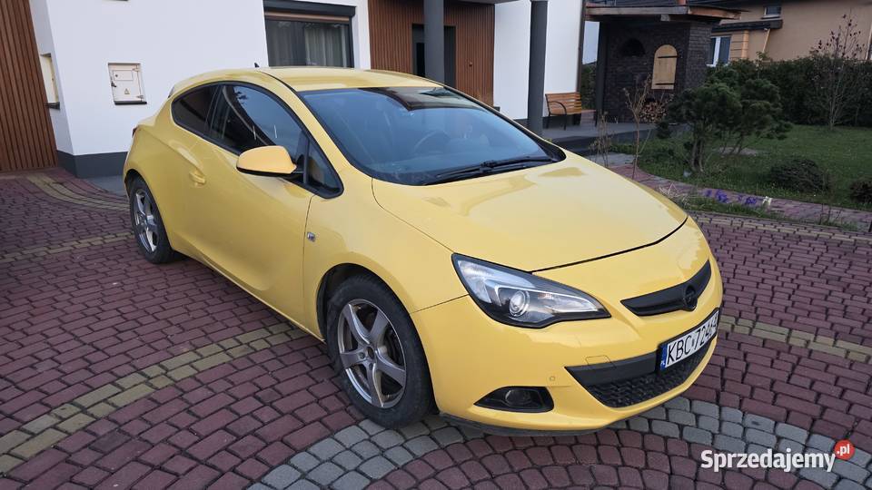 Opel Astra j gtc 16t 180 LPG Opel Bochnia