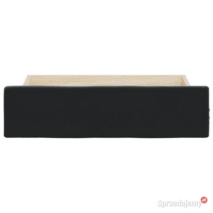 Szuflady pod łóżko 2 czarne WM833920 Pozostałe