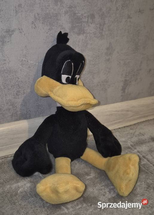 Maskotka przytulanka kaczor Daffy Looney Tunes Tkanina  łódzkie Łódź sprzedam