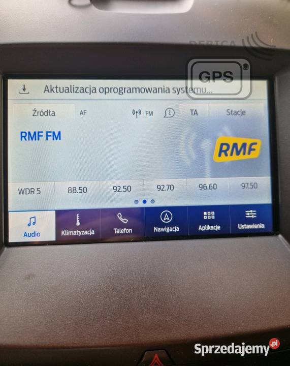 Mapy FORD Kuga C S Mondeo Focus Fiesta SYNC3