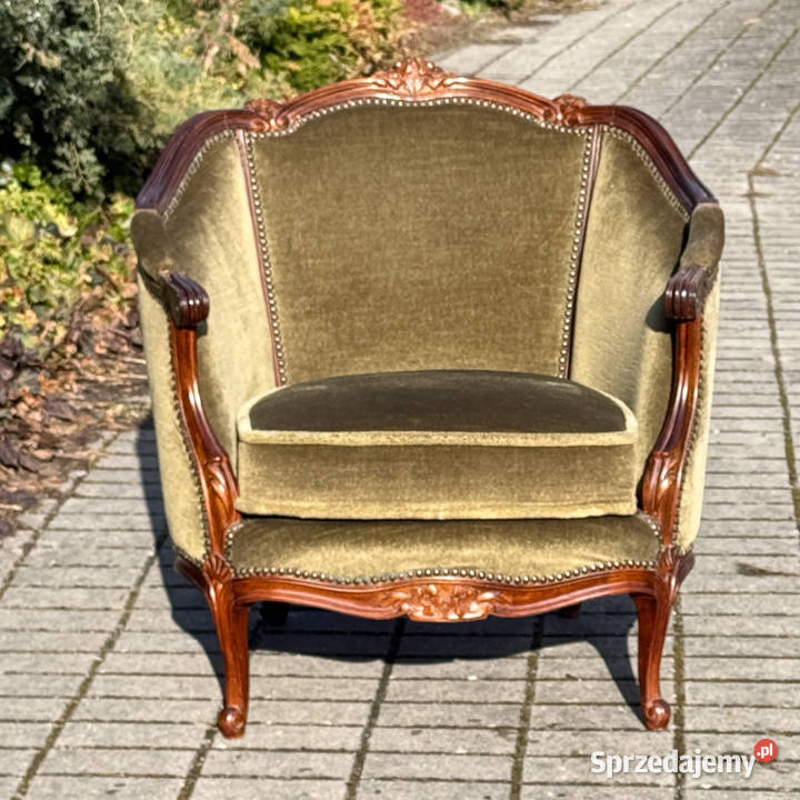 ARTexpert Fotel w stylu Ludwika XV Rococo Dobrzany sprzedam