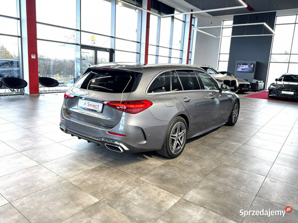Mercedes C 200 VAT 23 AMG T 15T mHEV 204 automat łopatki zmiany biegów Myślenice