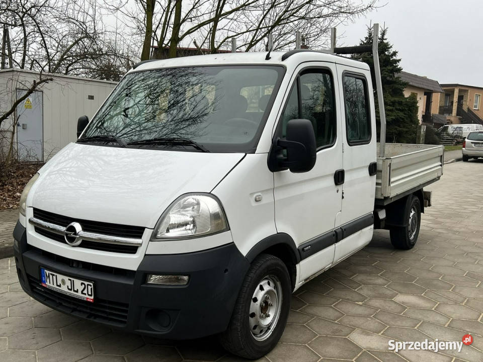 Opel Movano Opel Movano Opłacony Doka 7osoób Gostyń