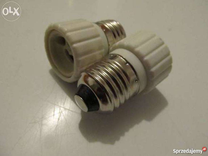 Adapter przejściówka z GU10 na E27 do żarówek Zamość