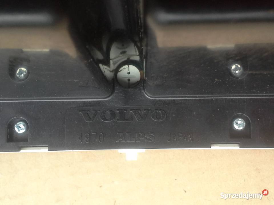 Volvo S40 Panel nawiewu i klimatyzacji panele sterowania, przełączniki Dębno