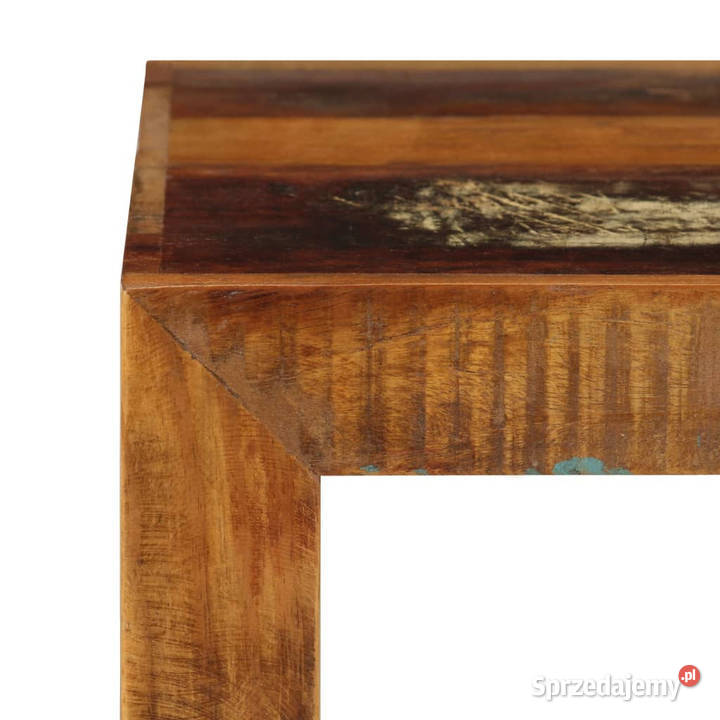 Stołek 40x30x40 lite drewno z odzysku WM246270 Warszawa