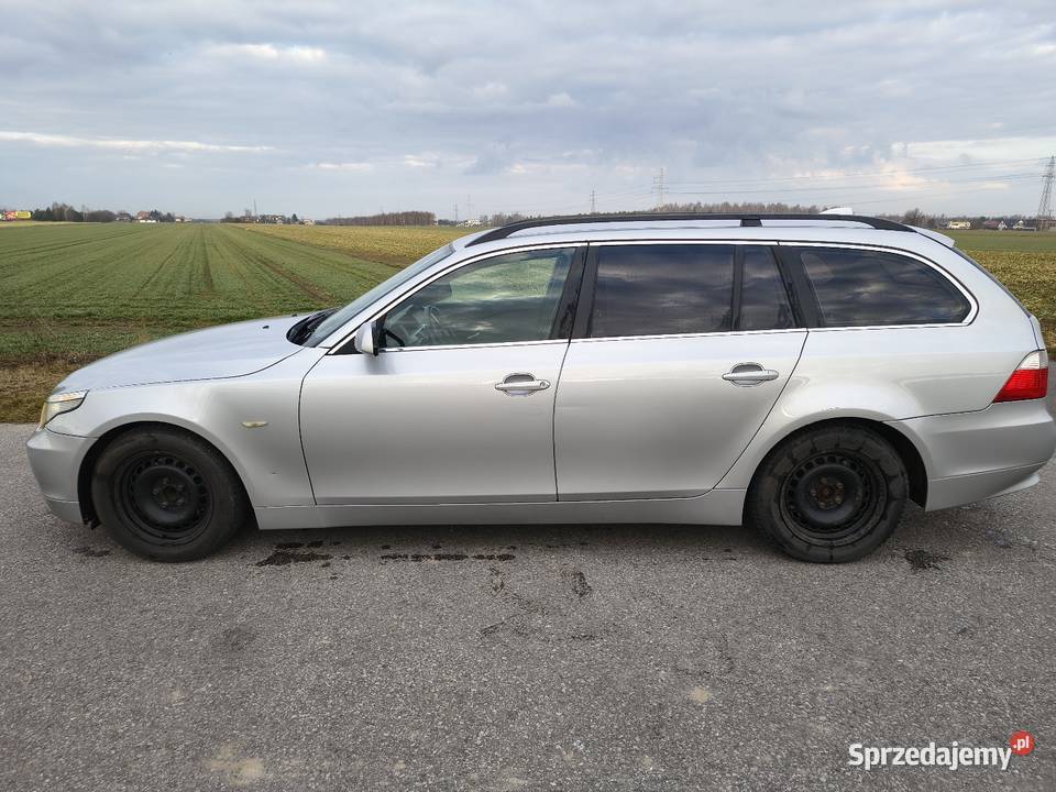 Bmw E61 525d 2004r bogate wyposażenie lubelskie Biała Podlaska