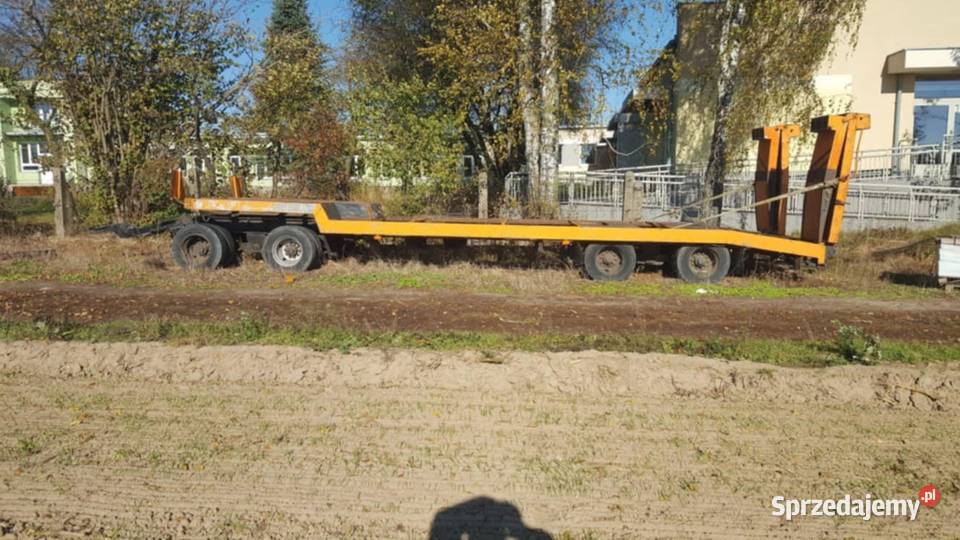 Laweta niskopodwozie naczepa czteroosiowa Pozostałe