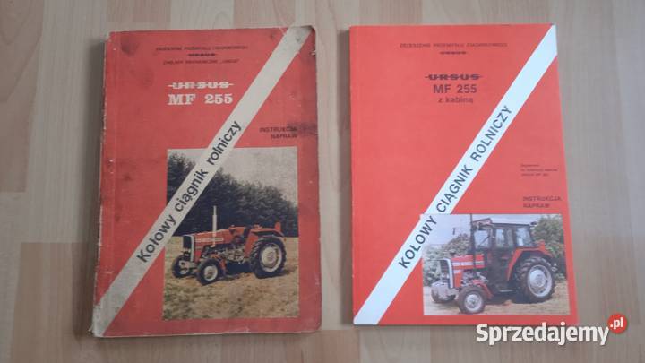 Instrukcja napraw pełna wersja MF 255 Ursus 3512 Lublin sprzedam