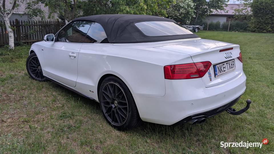 Audi A 5 cabrio SLine doinwestowana ZAMIANA NA Szczytno