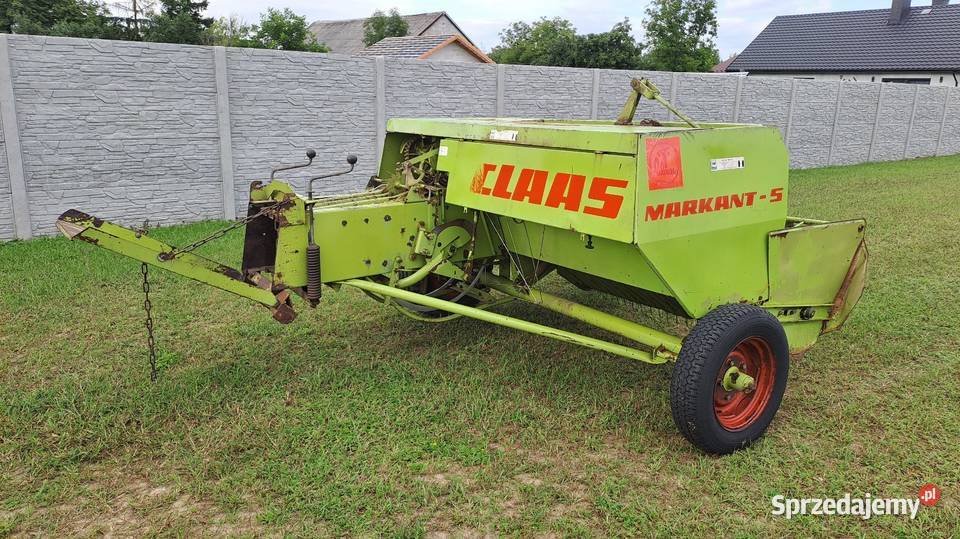 Prasa k9stkujaca Claas Markant 5 Claas Dąbrowa Tarnowska