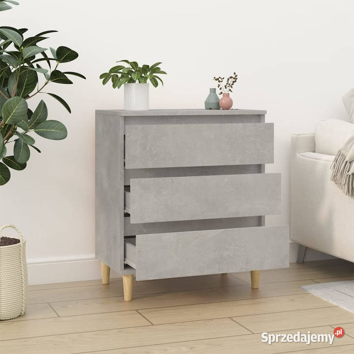 Komoda szarość betonu 60x35x70 materiał mazowieckie Warszawa