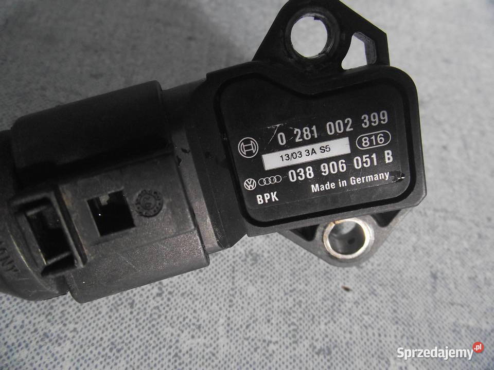 Czujnik ciśnienia doładowania 038 906 051B osobowe Wrocław sprzedam