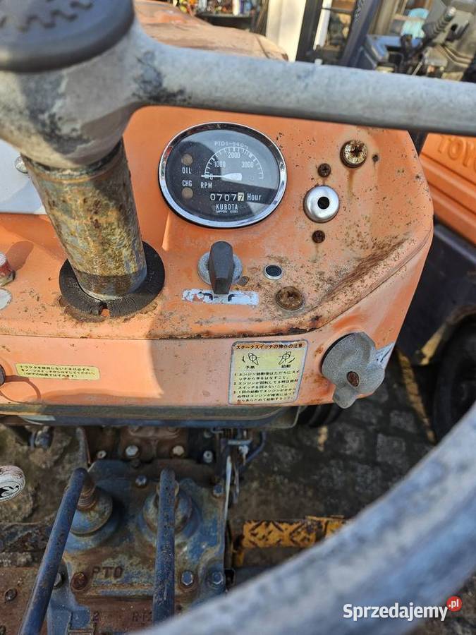 Kubota L2000 20 traktor ogrodniczy japoński Rożno-Parcele