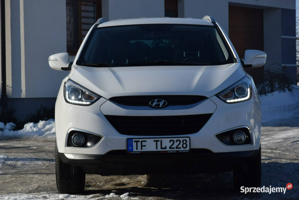 Hyundai ix35 20D 4x4 Navi Kamera Led 157 2014r napęd 4x4 Majdan Sieniawski