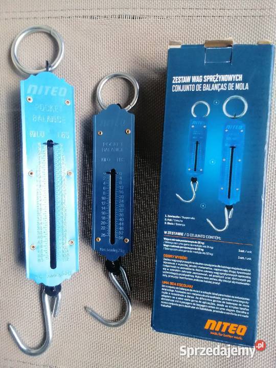 Wagi sprężynowe 2 sztuki Nowe nieużywane Wieliczka