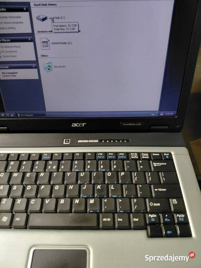 Laptop acer travelmate 2350 Grodzisk
