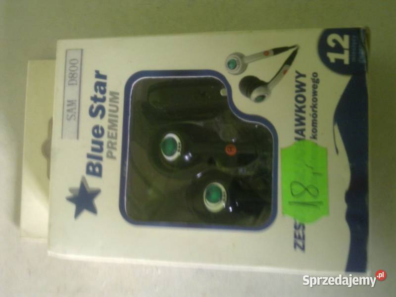 SŁUCHAWKI Samsung D900 E250 E900 F200 U700 J600 Zestawy słuchawkowe Warszawa