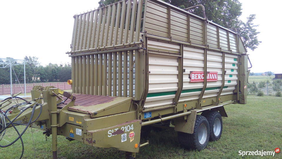 Przyczepa samozbierająca Bergmann SLT 2104 8 TON Łyse