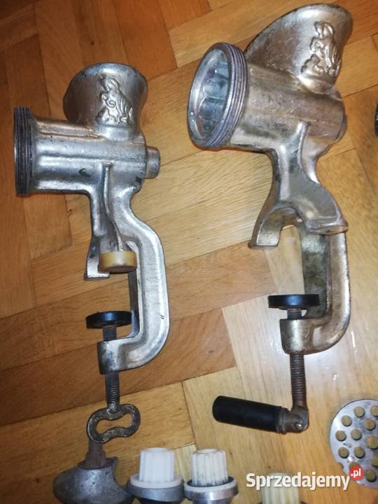 Maszynki do mielenia mięsa z epoki PRL części Warszawa sprzedam