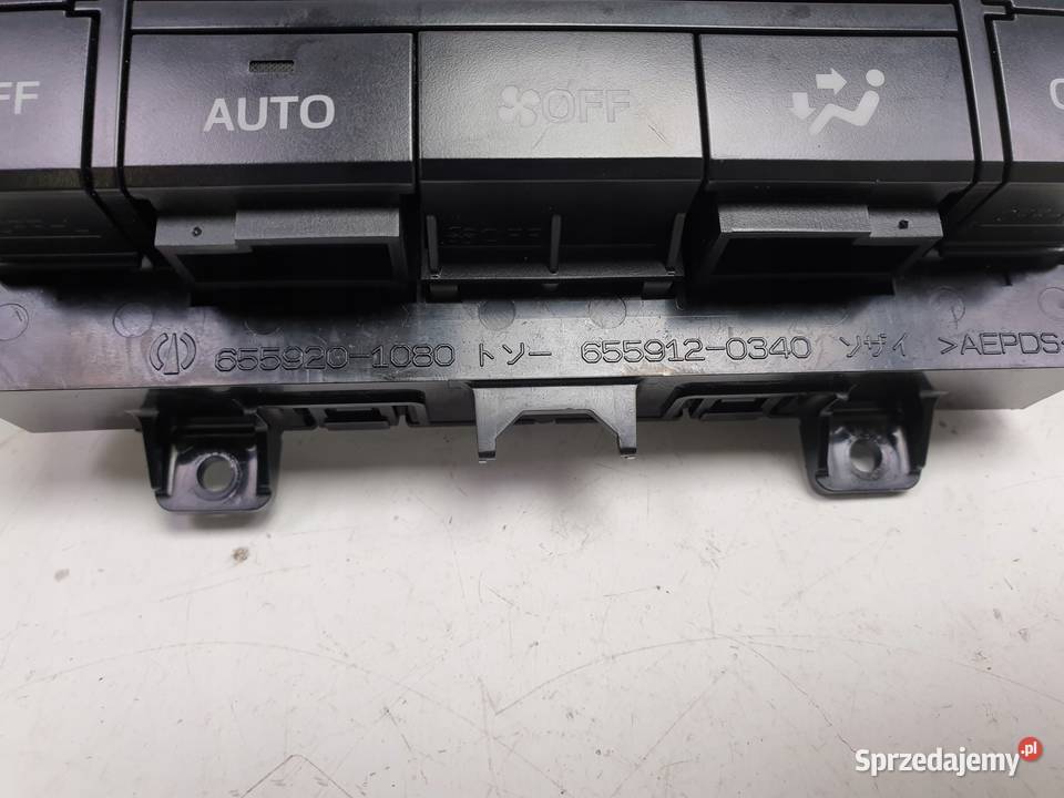 Toyota Land Cruiser J150 150 PANEL KLIMATYZACJI osobowe lubelskie