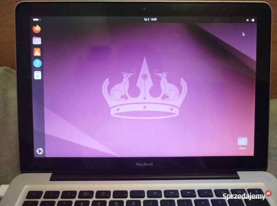 MacBook A1278 sprawny Ubuntu 24043 SSD 128 GB Bircza