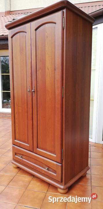 Szafa dwu drzwiowa z szufladą Bawaria BRW Meble