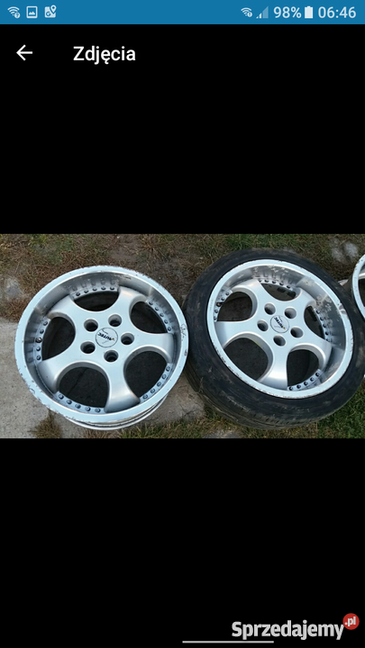 Alufelgi z rantem 5x100 ET 35 R17 Stalowa Wola