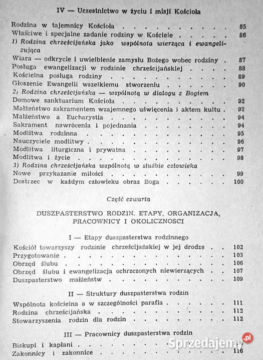 Przyszłość ludzkości idzie rodzinę Jan Paweł II Rok wydania 1983 Chełm