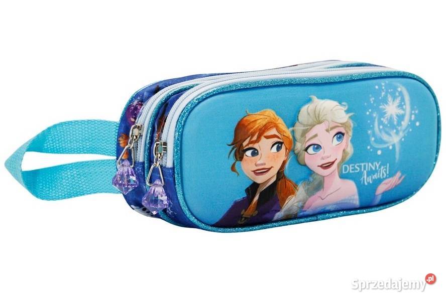 Piórnik 2 Przegrody Disney Frozen 2 Saszetka 3D Mogilany