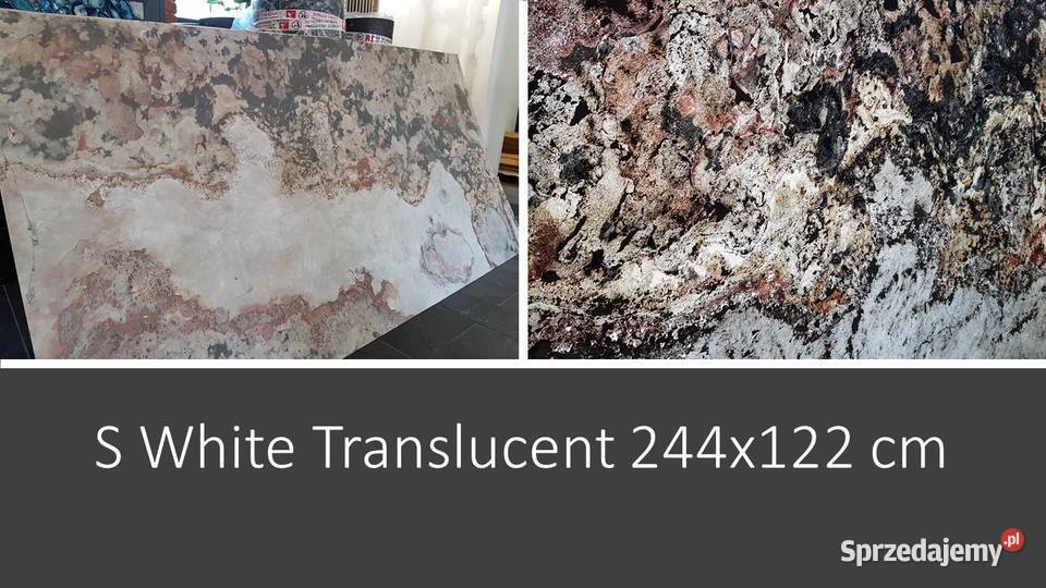 Fornir kamienny S White transparentny 122x244 Bielany Wrocławskie