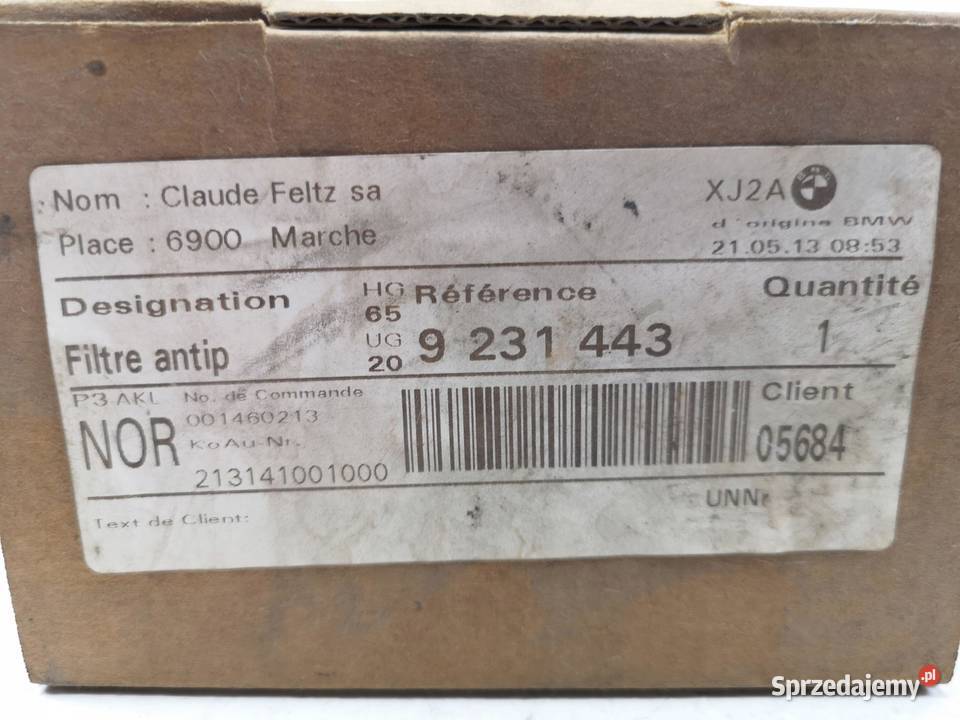 FILTR PRZECIWZAKŁÓCENIOWY RADIA BMW 2 3 4 Paliwa lubelskie