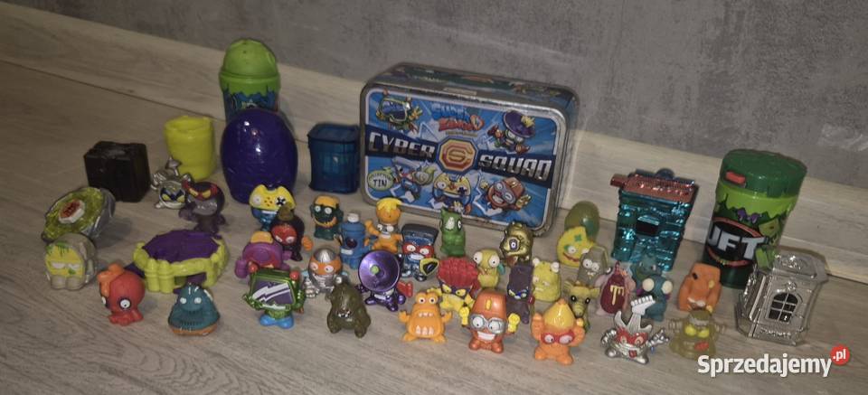 Figurki zestaw Super Zings Śmieciaki puszka