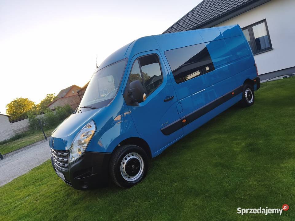 RENAULT MASTER L3H2 BRYGADÓWKA 6 OSÓB POLSKI kupiony w polskim salonie Renault Bartochów