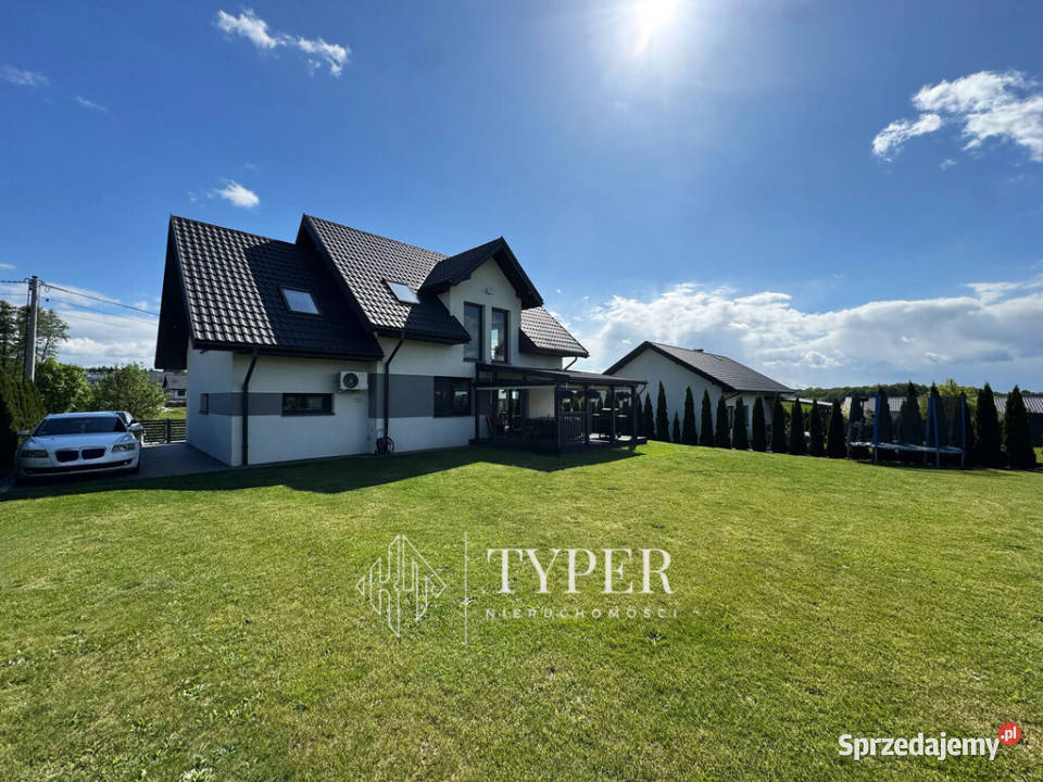 Nowoczesny dom Pawęzów 164 m2 energooszczędny