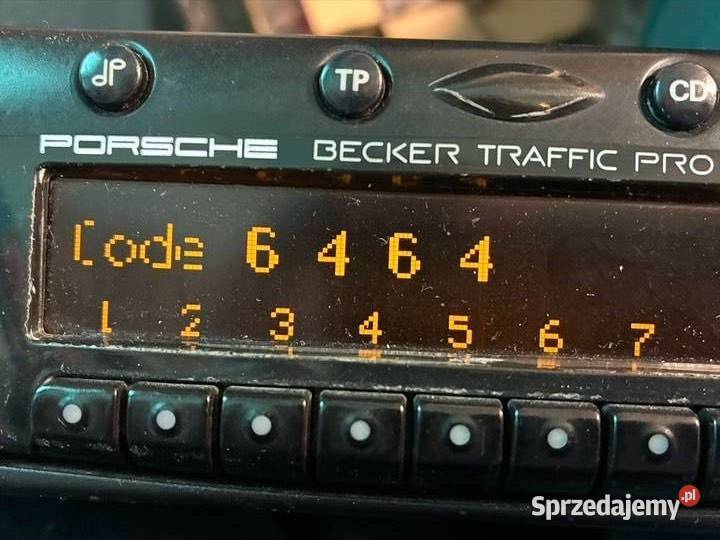 Becker Traffic pro be4720 Sprzęt audio fabryczny Zabrze