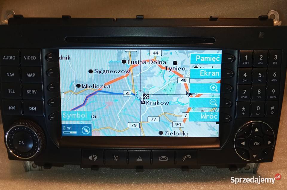 MERCEDES W209 CLK RADIO NAWIGACJA COMAND NTG 2 Elektronika Konin sprzedam