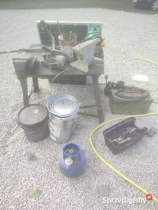 Narzędzia cięgło kowadło imadłobutla na gaz i Zamość sprzedam