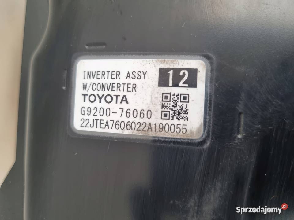 Lexus UX 250H Hybryda INWERTER falownik osobowe lubelskie sprzedam