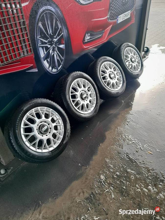 BBS 4X100 OGRGINAL SUPER STAN R14 LADNA OPONA VW Staszów